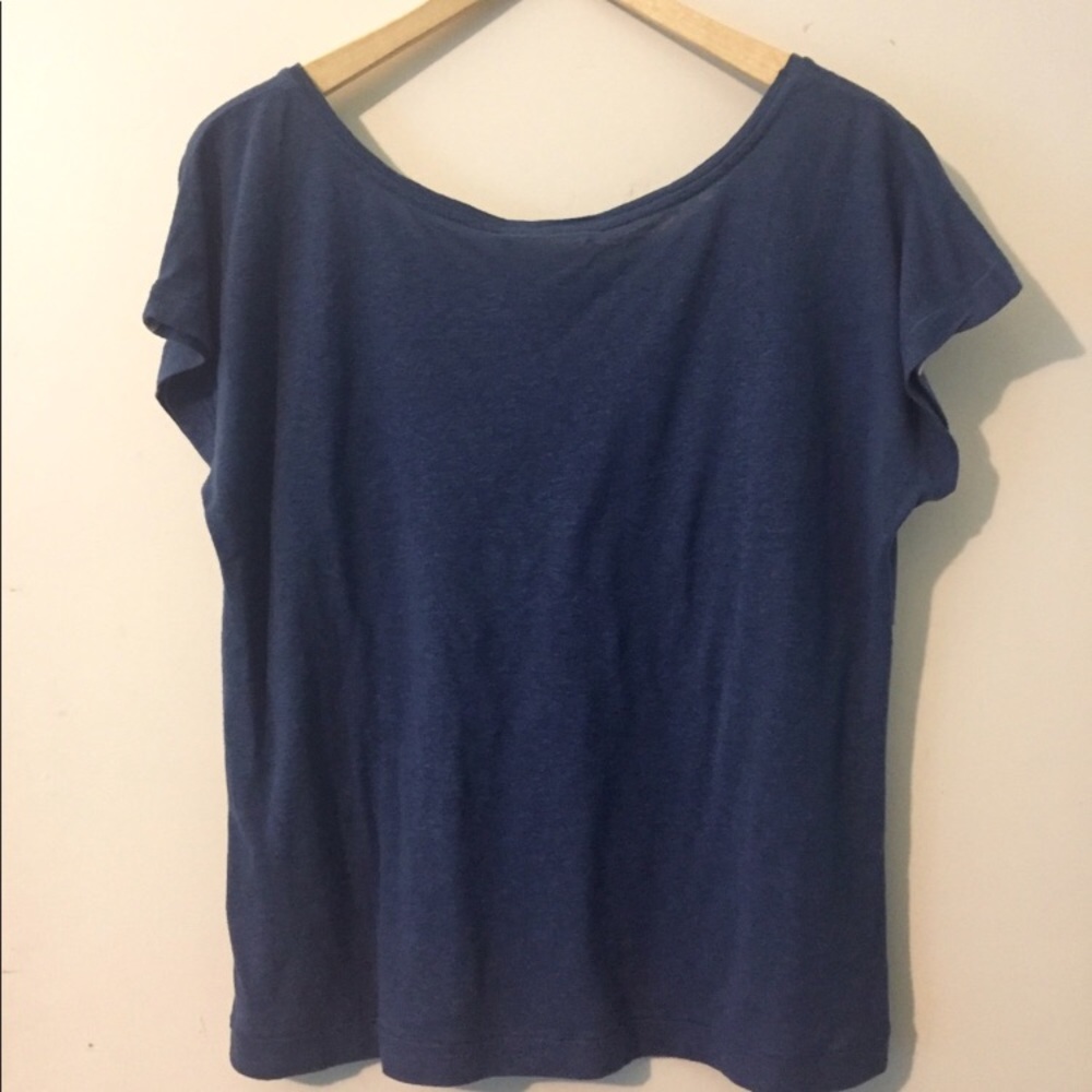 Blue Linen Shirt - Picture 4 of 6